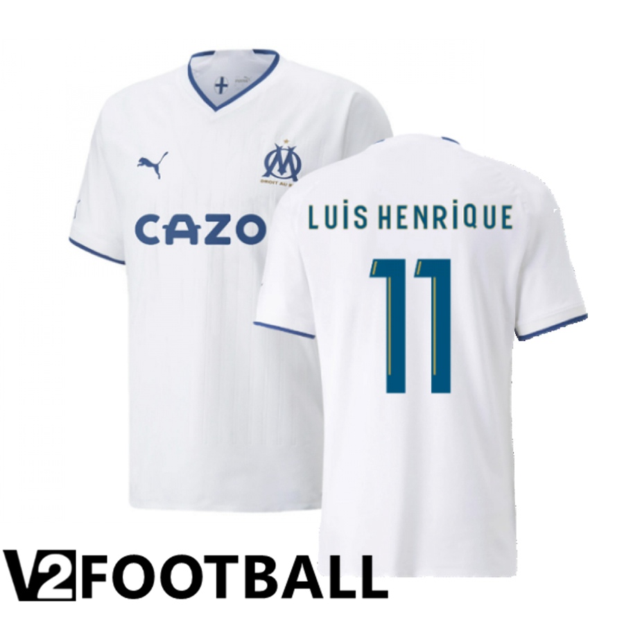 Olympique Marseille (Luis Henrique 11) Home Shirts 2022/2023