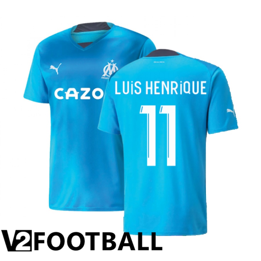 Olympique Marseille (Luis Henrique 11) Third Shirts 2022/2023