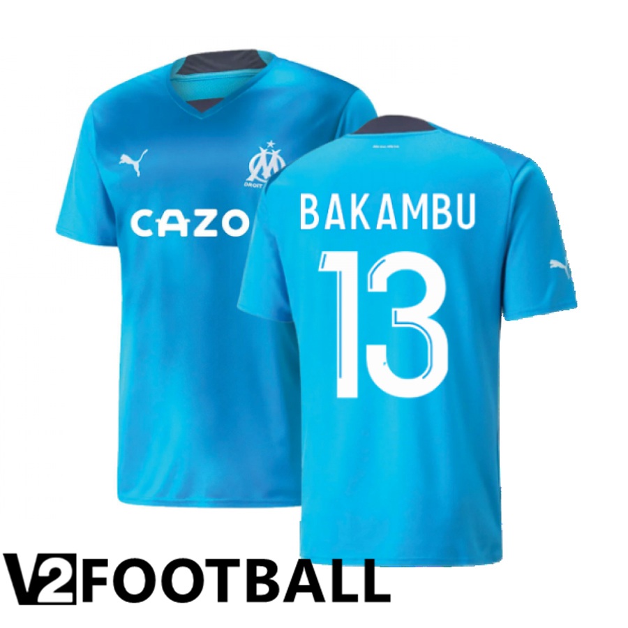 Olympique Marseille (Bakambu 13) Third Shirts 2022/2023