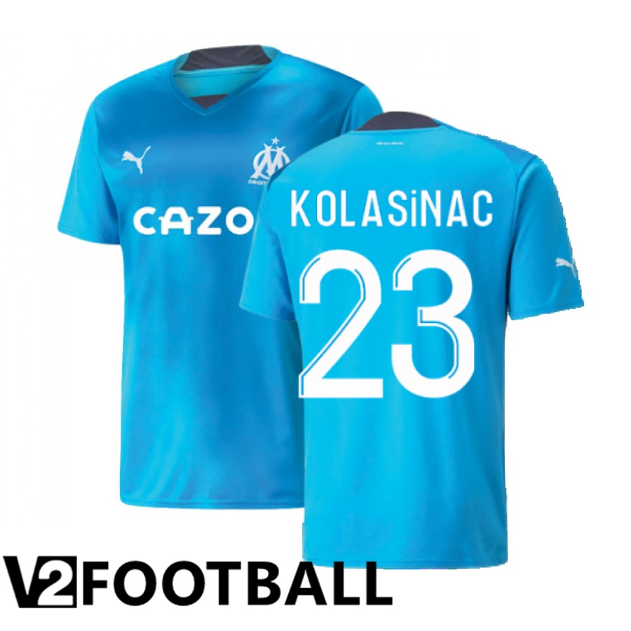 Olympique Marseille (Kolasinac 23) Third Shirts 2022/2023