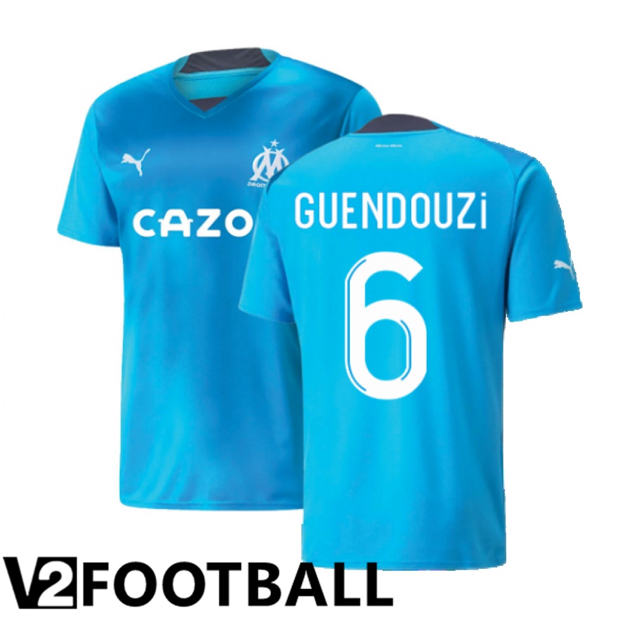 Olympique Marseille (Guendouzi 6) Third Shirts 2022/2023