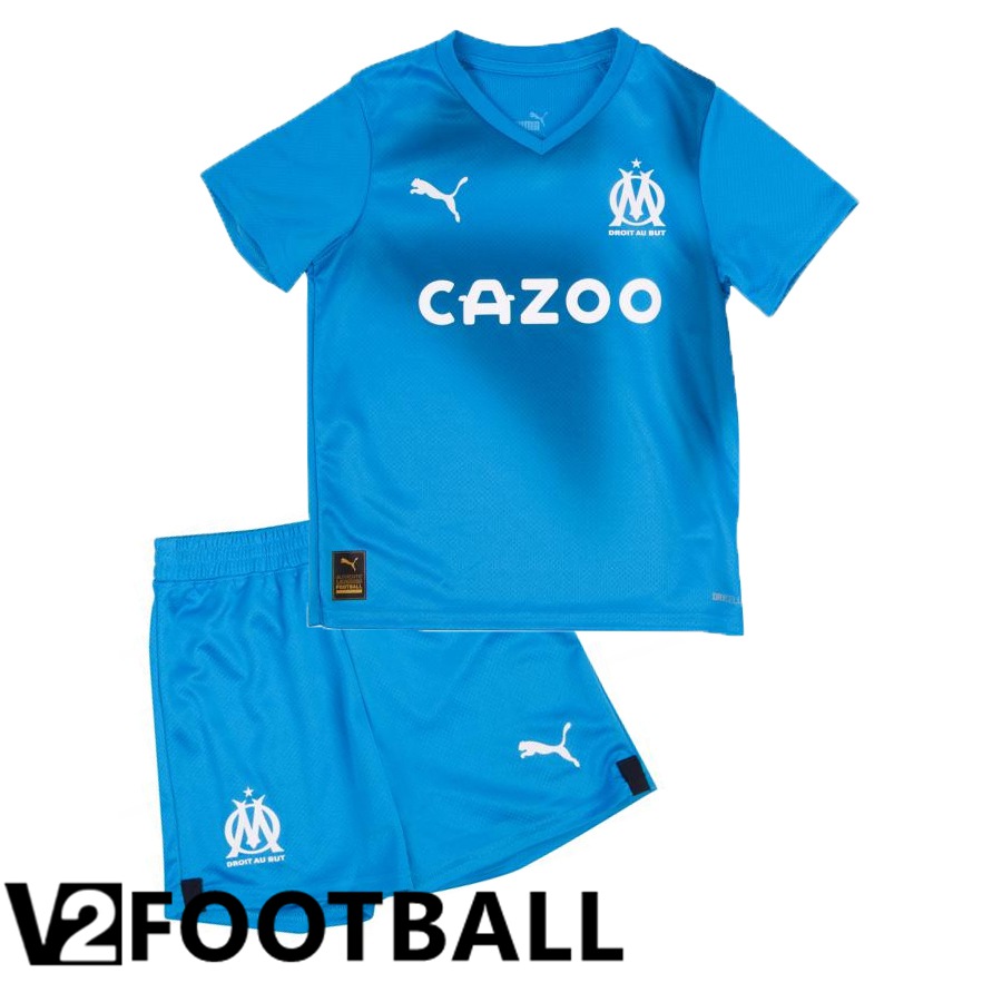 Olympique Marseille Kids Third Shirts 2022/2023