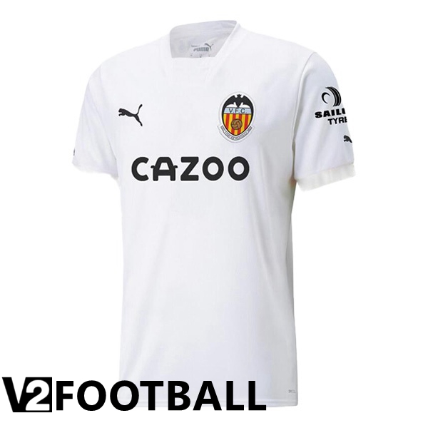 Valencia CF Home Shirts White 2022 2023