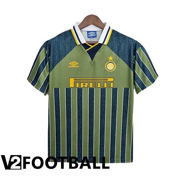 Inter Milan Retro Away Shirts Green 1995-1996