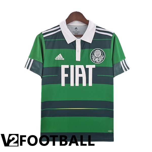 Palmeiras Retro Home Shirts Green 2010-2011