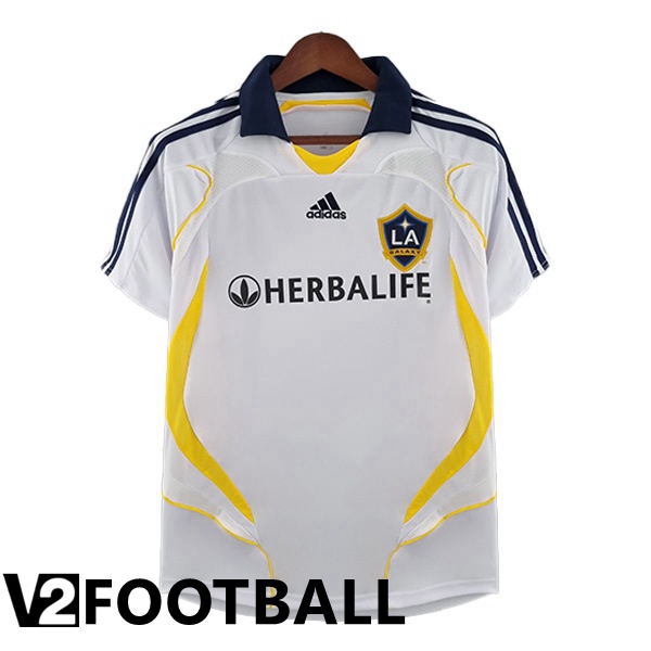 LA Galaxy Retro Home Shirts White 2007