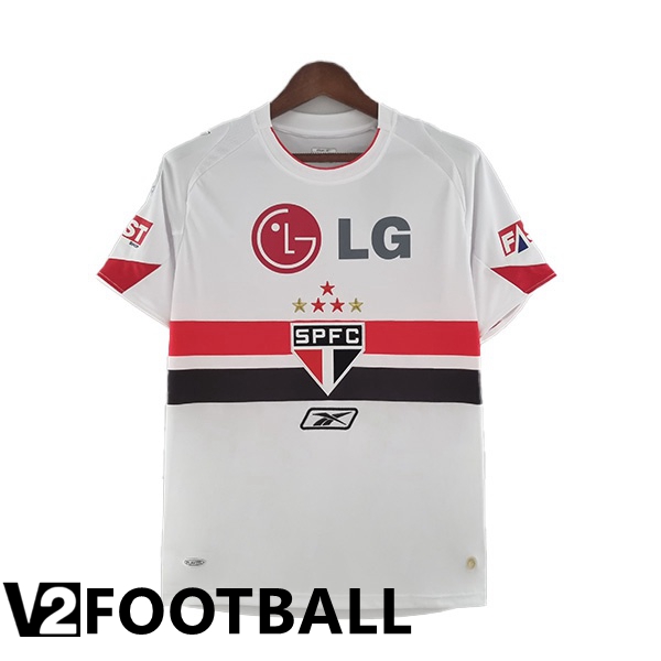 Sao Paulo FC Retro Home Shirts White 2006