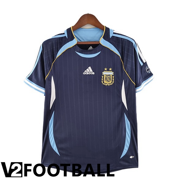 Argentina Retro Away Shirts Blue 2006