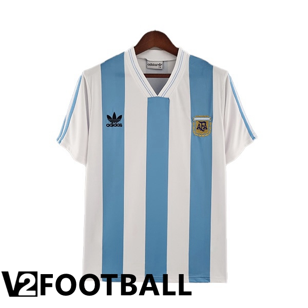 Argentina Retro Home Shirts Blue White 1993