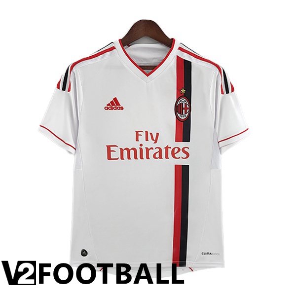AC Milan Retro Away Shirts White 2011-2012