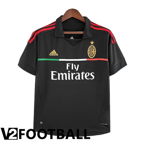 AC Milan Retro Third Shirts Black 2011-2012