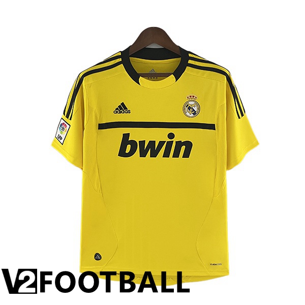 Real Madrid Retro Shirts Goalkeeper Yellow 2011-2012