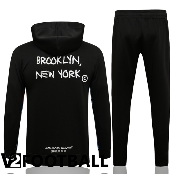 NBA Brooklyn Nets Training Jacket Suit Black 2022/2023