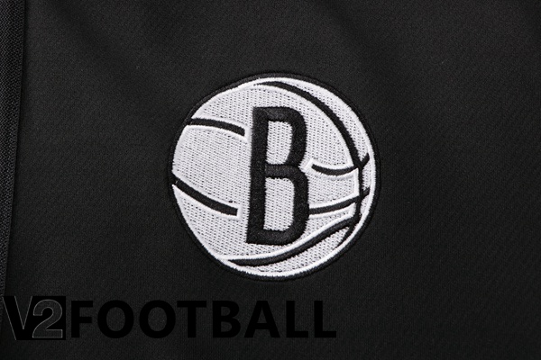 NBA Brooklyn Nets Training Jacket Suit Black 2022/2023