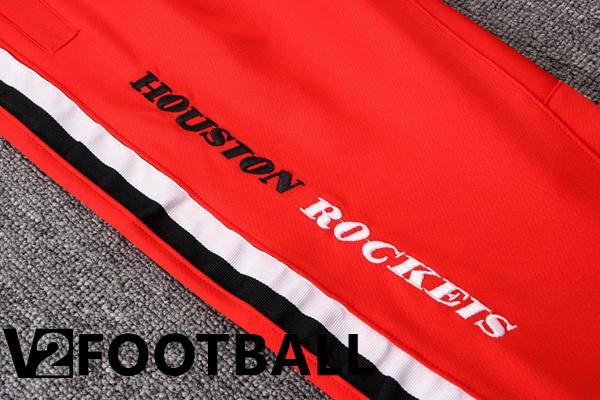 NBA Houston Rockets Training Jacket Suit Red 2022/2023