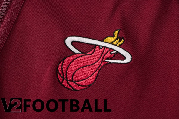 NBA Miami Heat Training Jacket Suit Red 2022/2023