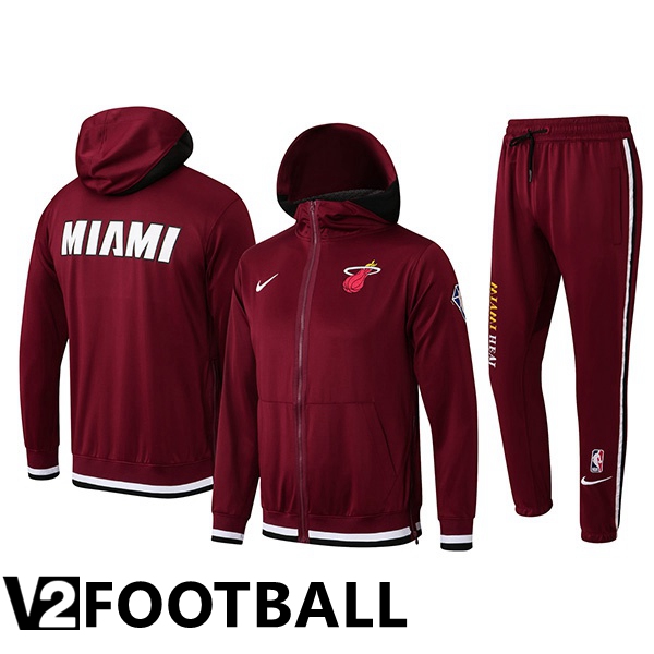 NBA Miami Heat Training Jacket Suit Red 2022/2023