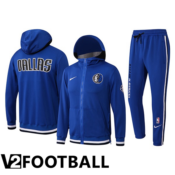 NBA Dallas Mavericks Training Jacket Suit Blue 2022/2023