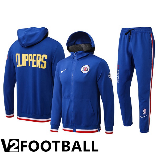 NBA LA Clippers Training Jacket Suit Blue 2022/2023