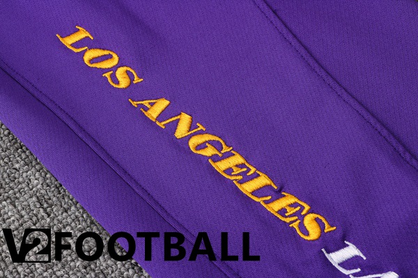 NBA Los Angeles Lakers Training Jacket Suit Purple 2022/2023