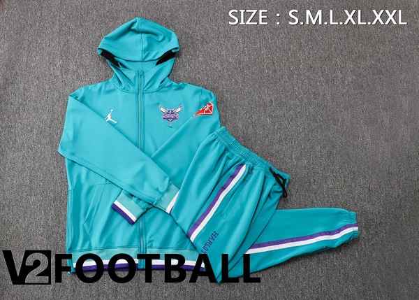 NBA Charlotte Hornets Training Jacket Suit Blue 2022/2023