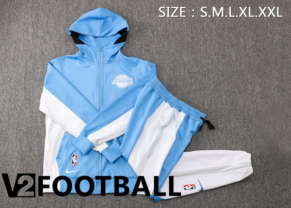 NBA Los Angeles Lakers Training Jacket Suit Blue White 2022/2023