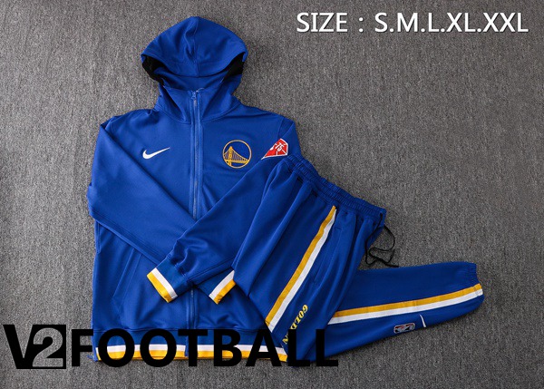 NBA Golden State Warriors Training Jacket Suit Blue 2022/2023