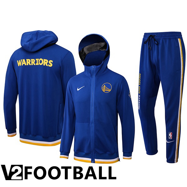 NBA Golden State Warriors Training Jacket Suit Blue 2022/2023