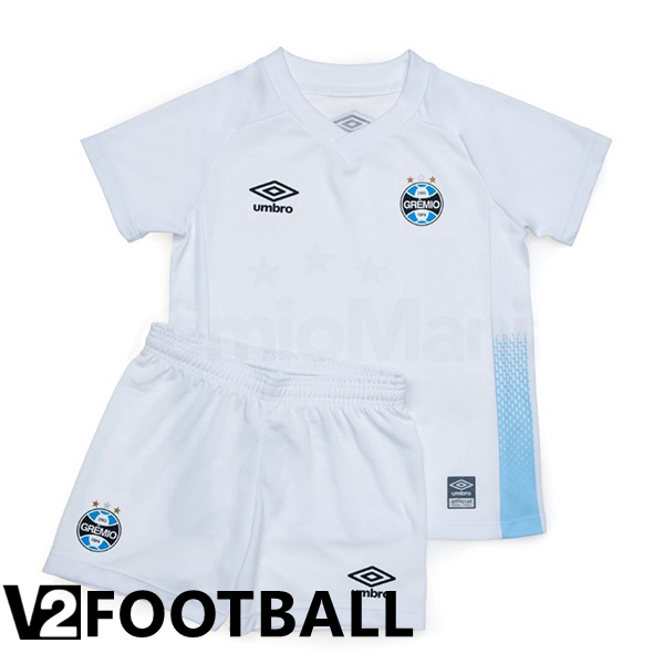 Gremio Kids Away Shirts White 2022/2023