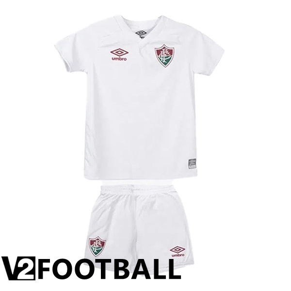 Fluminense Kids Away Shirts White 2022/2023