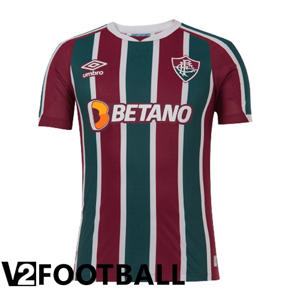 Fluminense Home Shirts Green Red 2022/2023