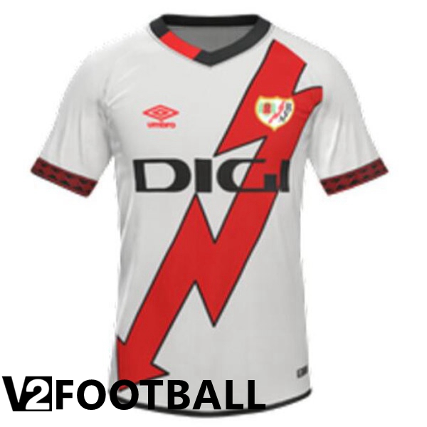Rayo Vallecano Home Shirts White 2022/2023