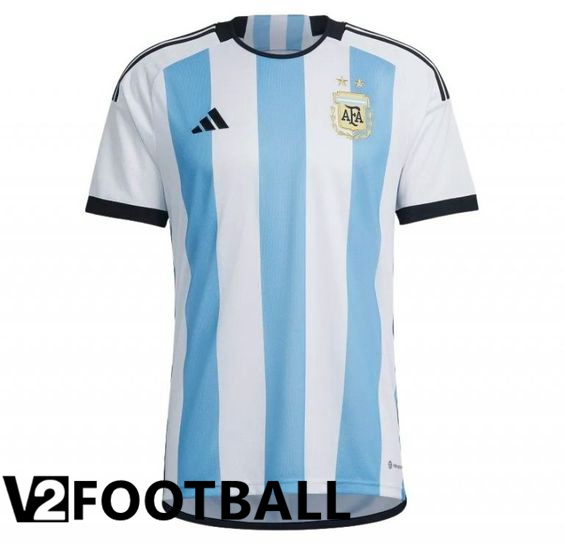 Argentina Home Shirts (Shorts + Sock) World Cup 2022