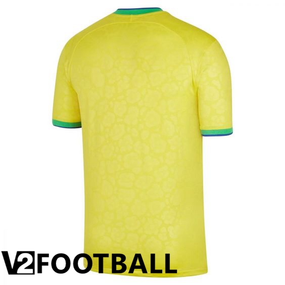Brazil Home Shirts (Shorts + Sock) World Cup 2022