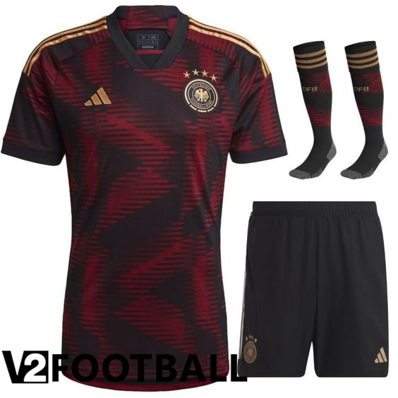 Germany Away Shirts (Shorts + Sock) World Cup 2022
