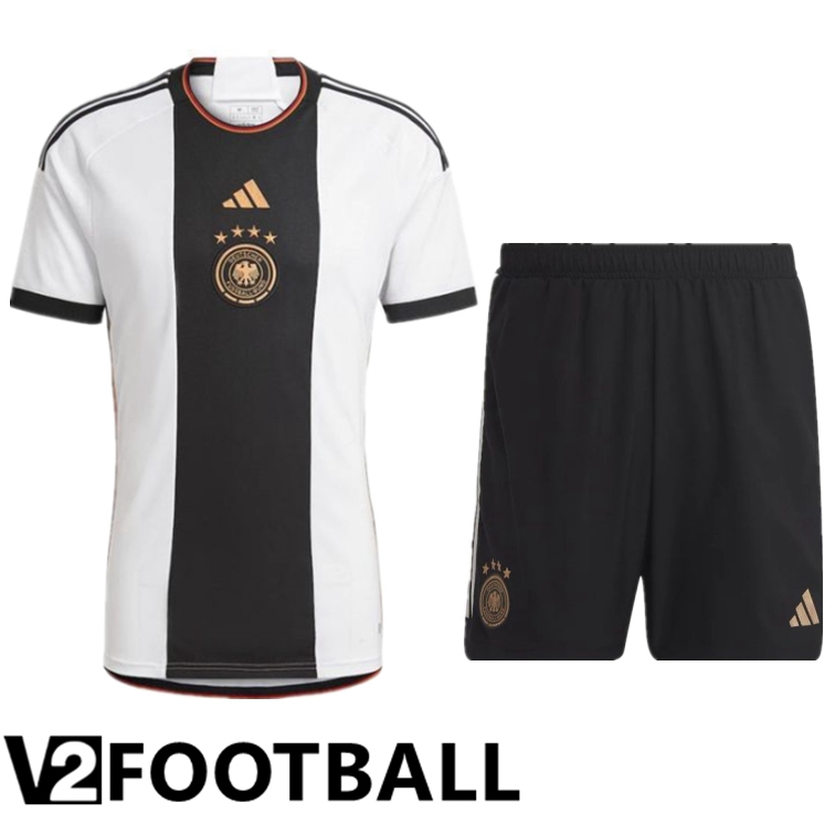 Germany Home Shirts + Shorts World Cup 2022