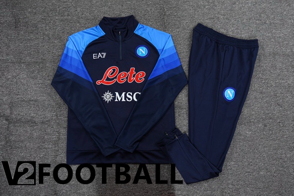 SSC Napoli Training Jacket Suit Blue 2022/2023