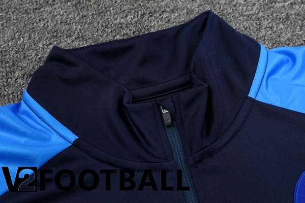 SSC Napoli Training Jacket Suit Blue 2022/2023