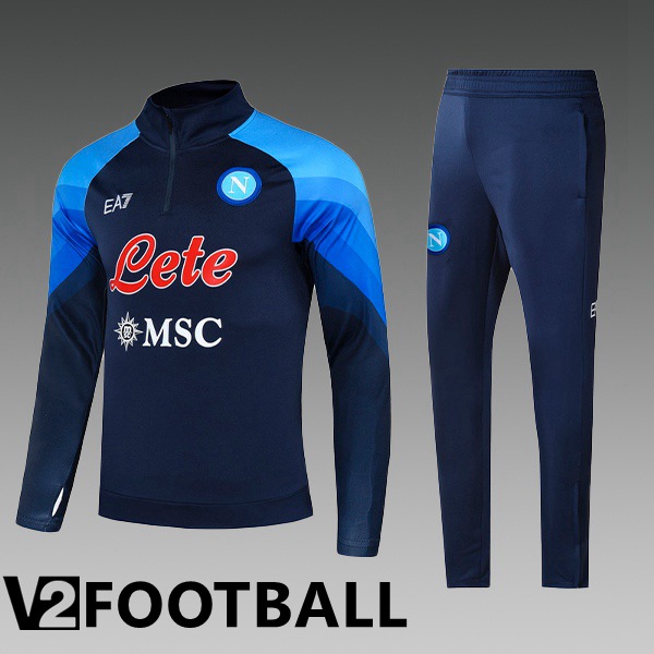 SSC Napoli Kids Training Jacket Suit Blue 2022/2023