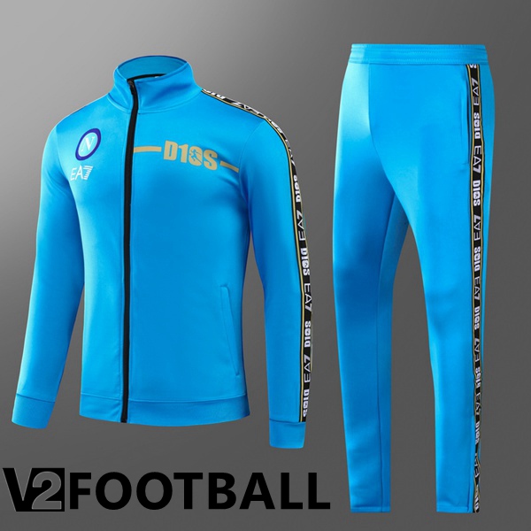 SSC Napoli Kids Training Tracksuit Blue 2022/2023