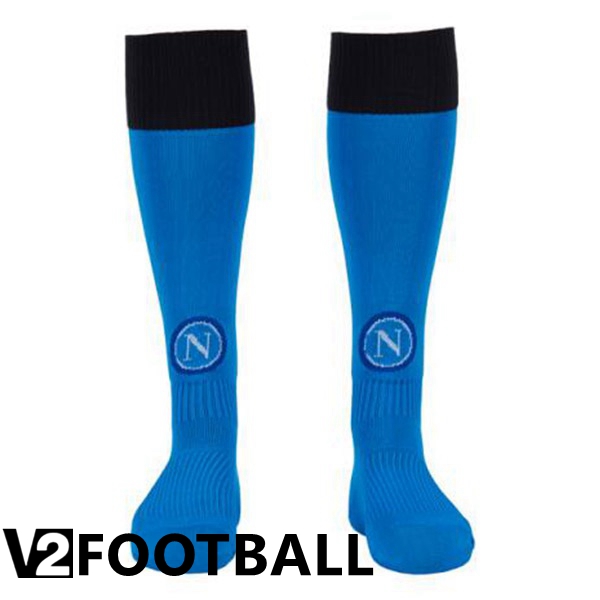 SSC Napoli Soccer Socks Home Blue 2022/2023