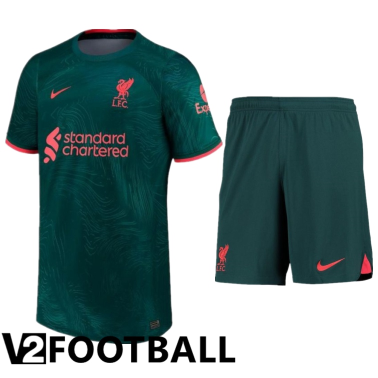 FC Liverpool Third Shirts + Shorts 2022/2023