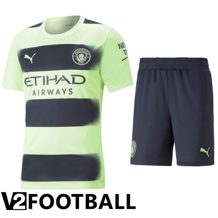 Manchester City Third Shirts + Shorts 2022/2023