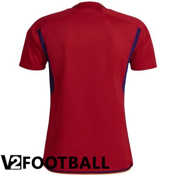 Spain Home Shirts + Shorts World Cup 2022
