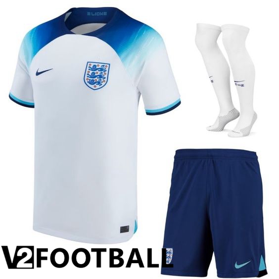 England Home Shirts (Shorts + Sock) World Cup 2022